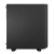 CW Office Fractal Design Meshify 2 Compact Black Solid ATX Mid Tower PC Case, rear view showing the sleek black solid steel side panel and compact tower design