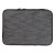 CW Office techair TANZ0331V2 Classic Pro 14–15.6-inch Sleeve Black, front view of a black and gray textured laptop sleeve with rounded corners and a zip closure.