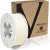 CW Office Verbatim PLA Filament 3D Printing, 1.75 mm, 1 kg, Natural, a white filament spool displayed beside its Verbatim 3D printing filament box
