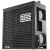CW Office HAVN (HVN-CA-HS420-06) Black Mid-Tower PC Case, black UniSheet glass chassis shown from the side with ventilation panels and fan mounts