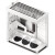 CW Office HAVN (HVN-CA-HS420-07) Mid Tower PC Case, white ATX case with UniSheet glass side panel, top ventilation slots, and support for GPUs up to 470mm and up to 11 140mm fans