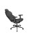 CW Office TX3 SOLO 360 Gaming Chair - Modern Black (No Pocket), black ergonomic gaming chair with padded headrest and armrests on a 360-degree swivel base with caster wheels
