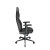 CW Office TX3 SOLO 360 Gaming Chair - Modern Black (No Pocket), black ergonomic gaming chair with padded high backrest, adjustable armrests, and five-wheel swivel base shown in side view