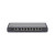 CW Office TP-Link Omada Fusion 2.5G PoE Gateway, front view of a compact dark gray network gateway with a row of Ethernet ports and a power connection.
