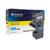 Cartridge World Compatible Kyocera TK-5450C Cyan Toner Cartridge, premium cyan laser toner cartridge displayed beside its Cartridge World packaging