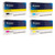 Cartridge World Compatible Kyocera TK-5450 4 Colour Toner Cartridge Multipack, four premium toner cartridge boxes in black, cyan, magenta and yellow