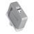 Canon Original Canon PFI-1300PBK Photo Black 330ml Ink Cartridge - 0811C001, gray Canon ink cartridge shown at an angle with a label identifying it as PFI-1300PBK photo black, 330 ml.