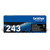 Brother TN-243BK Toner Cartridge Original Black, packaging of the toner in a blue box with white and black design elements.