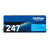 Brother TN-247C (Yield: 2,300 Pages) Cyan Toner Cartridge - main product image
