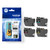Brother Value Pack Black Cyan Magenta Yellow Standard Capacity Ink Cartridge 500 pages - LC421XLVAL - in use example