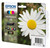Epson 18 Daisy Black CMY Colour Standard Capacity Ink Cartridge 5ml 3x3ml Multipack - C13T18064012 - alternative angle