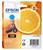 Epson 33 Oranges Cyan Standard Capacity Ink Cartridge 4.5ml - C13T33424012