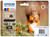 Epson 378XL Squirrel Black CMY Colour High Yield Ink Cartridge 11ml 3 x 9ml 2 x 10ml - C13T37984010 - main product image