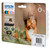 Epson 378XL Squirrel Black CMY Colour High Yield Ink Cartridge 11ml 3 x 9ml 2 x 10ml - C13T37984010 - alternative angle