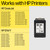 HP 305 Cyan Magenta Yellow Black Standard Capacity Ink Cartridge 2 pack - 6ZD17AE - packaging
