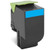 Lexmark 80C2SCE toner cartridge Original Cyan