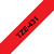  Brother Tze431 Black On Red 12Mm Gloss 