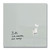 Cartridge World Glass whiteboard Artv grey 100x100cm