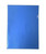 Cartridge World A4 Polypropylene Cut Flush Folder Pack of 100 - Blue 