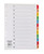 Cartridge World Index White Multicolour Tabs 1-12 