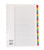 Cartridge World Index White Multicolour Tabs 1-31 