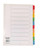 Cartridge World Index White Multicolour Tabs 10 Part 