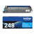  Brother TN248C Standard Yield Cyan Toner Cartridge 
