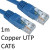 Cartridge World RJ45 (M) to RJ45 (M) CAT6 1m Blue OEM Moulded Boot Copper UTP Network Cable 