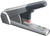 Leitz 5551 Heavy Duty Stapler Silver, a professional office stapler with a sleek silver and black design.