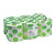 Maxima 2ply CFeed Roll White 150m PK6, image showing a pack of six white 2-ply toilet paper rolls with green dots