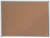Nobo Essence Cork Board 600x450mm, office cork notice board with a brown cork surface and silver frame.