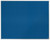 Nobo Essence Felt Board, blue felt notice board measuring 1500x1200mm.