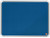 Nobo PremPls Felt Board BL 600x450mm, blue felt bulletin board with aluminum frame.