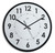 Orium by CEP Silent Wall Clock WH/BK