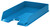 Rexel Choices A4 Letter Tray Blue, a plastic blue office desk tray with a modern design for organizing documents and papers.