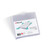 Rexel Nyrex Card Holder 152x102mm (PK25), transparent plastic card holders with top opening for document organization.