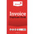 CW Office Silvine Duplicate Book Ruled 8x5in PK6, red ruled invoice duplicate booklet with barcode and branding.