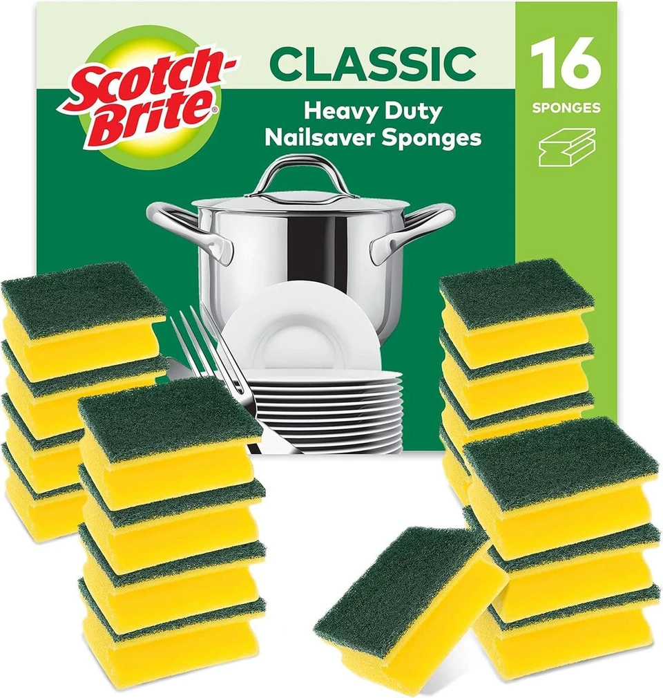 Scotch-Brite Classic Nail Saver Scrub Sponge at Cartridge World