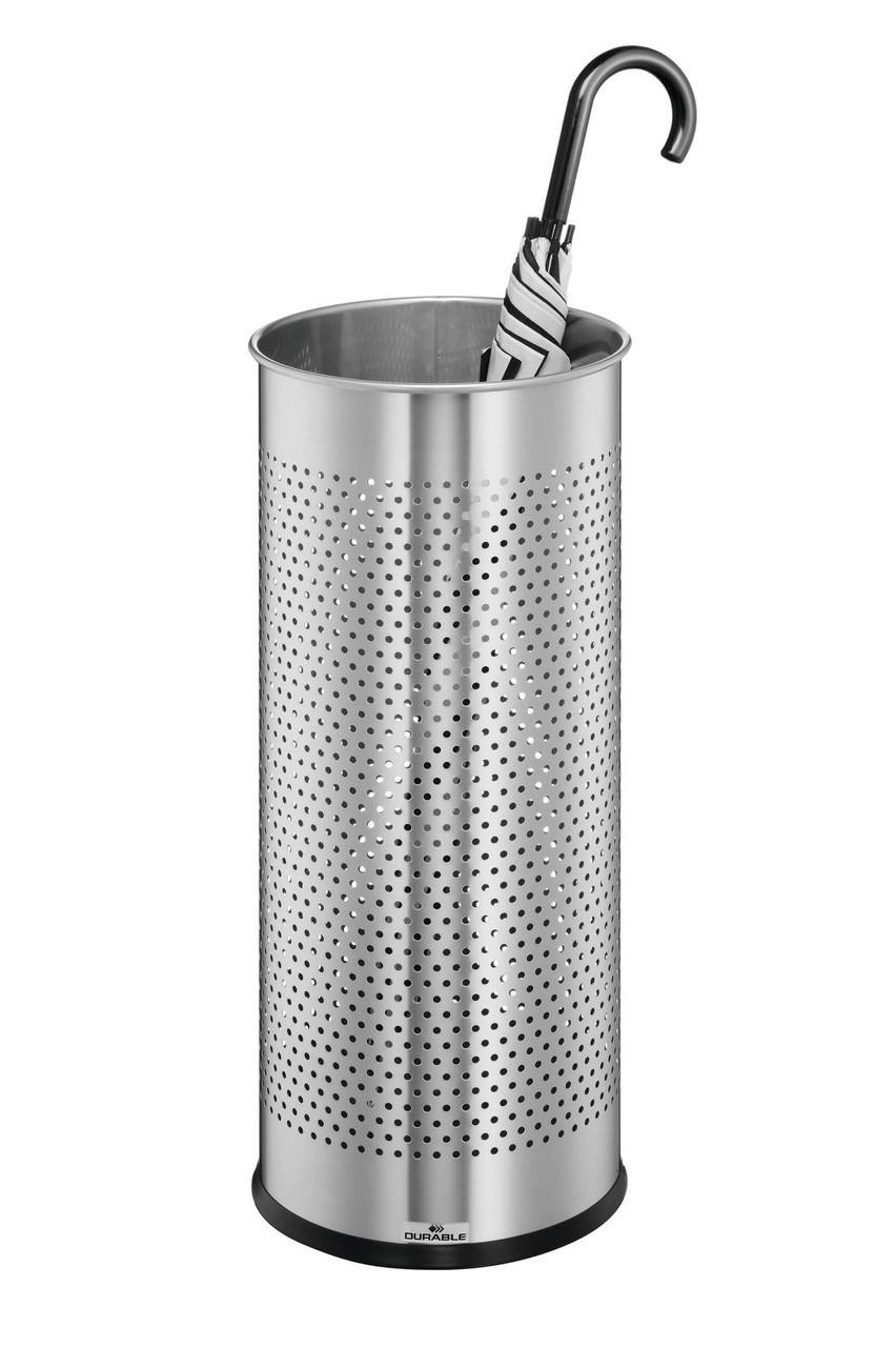 Durable Metal Umbrella Stand Silver - Umbrella Stands - Metal Umbrella Stands