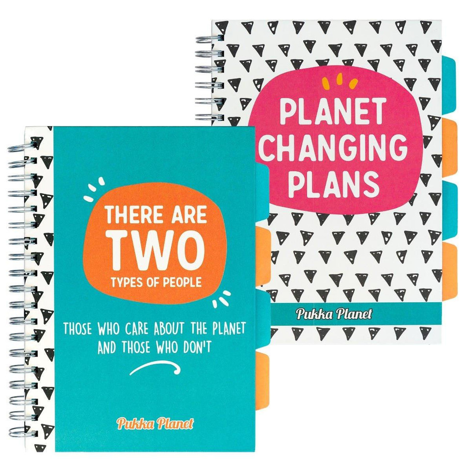 Pukka Planet Project Book B5 (Pack of 2) - Project Books - Eco Notebooks