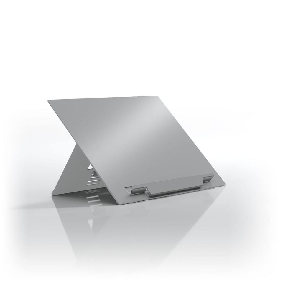 A3 Document and Book Holder - Natural Aluminium - Document Holders - Ergonomic Accessories