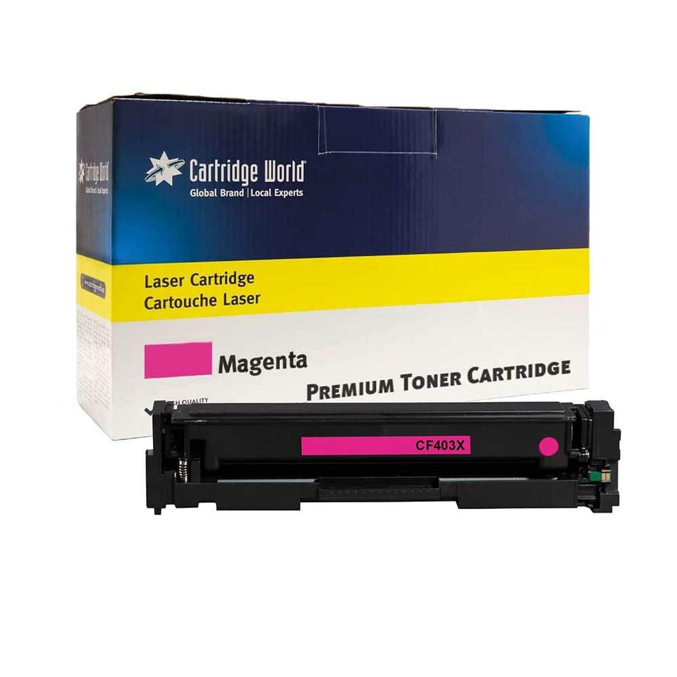 Compatible HP 201X Magenta LaserJet Toner Cartridge (CF403X) - HP Color LaserJet Pro Series Toner Cartridges - HP Color LaserJet Pro mfp M277n Toner Cartridges