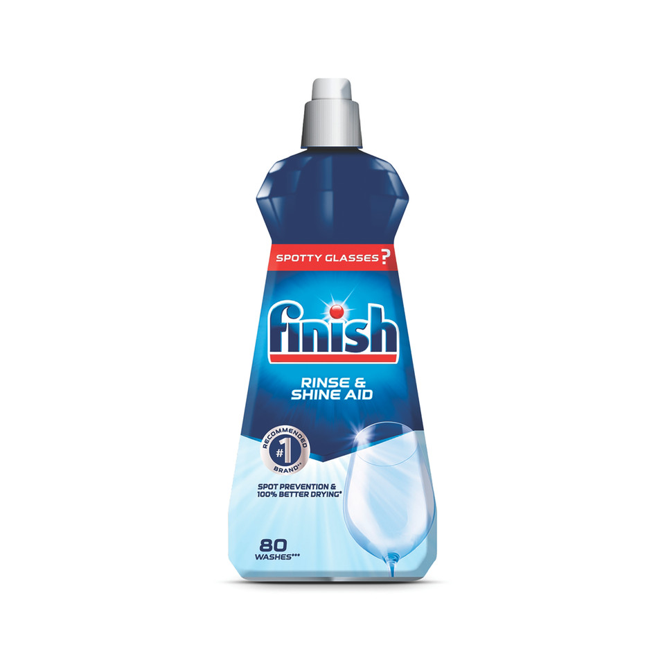 Finish Rinse Aid Reg 400ML PK12 - Cleaning Fluids - Rinse Aid
