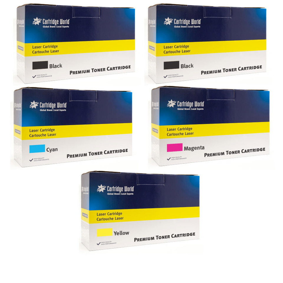 Compatible HP124A Q6000 Series Multi-Pack Black /Cyan/Magenta/Yellow - HP Color LaserJet Series Toner Cartridges - HP Color LaserJet 1600 Toner Cartridges