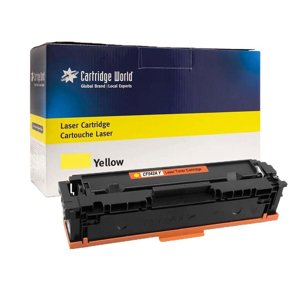 Compatible HP 203A (CF542A) Original Yellow LaserJet Toner Cartridge - HP Color LaserJet Pro Series Toner Cartridges - HP Colour LaserJet Pro M254dw Toner Cartridges