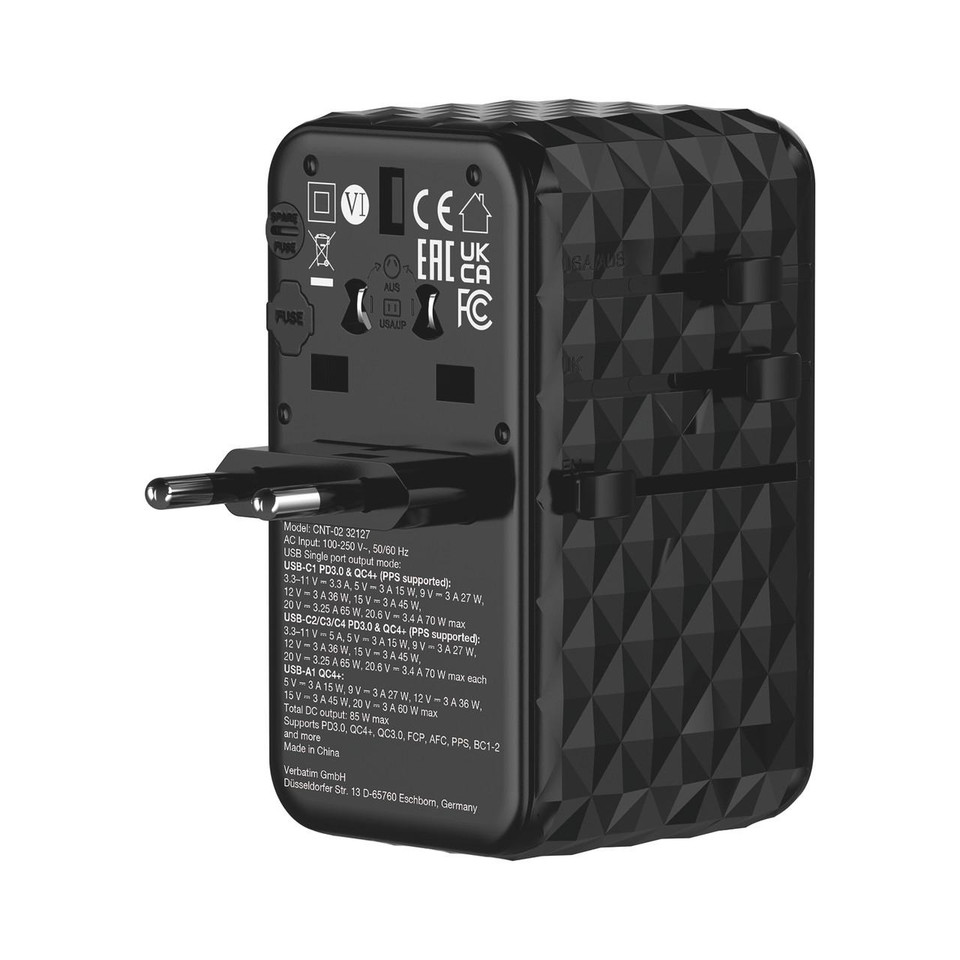 Charge N Travel 85W Univeral Adapter - USB & Data Cables - Travel Adapters