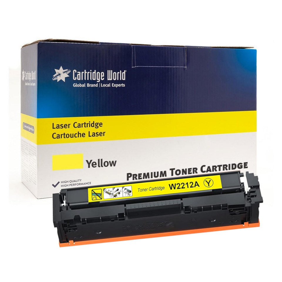 Compatible HP 207A Yellow Toner Cartridge (W2212A) - HP Color LaserJet Pro Series Toner Cartridges - HP Colour LaserJet Pro M255dw Toner Cartridges