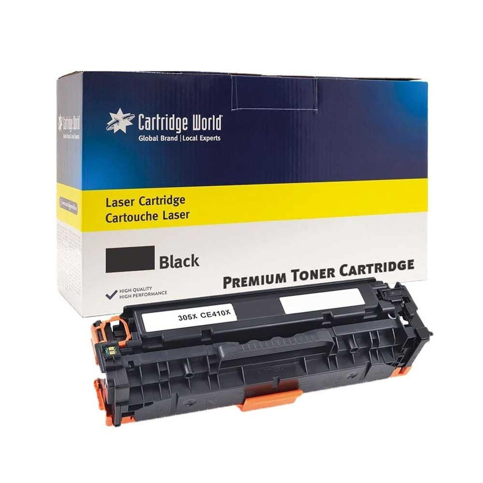 Compatible HP 305X High Yield Black LaserJet Toner Cartridge (CE410X) - HP LaserJet Pro Series Toner Cartridges - HP LaserJet Pro 400 color M475dn Toner Cartridges