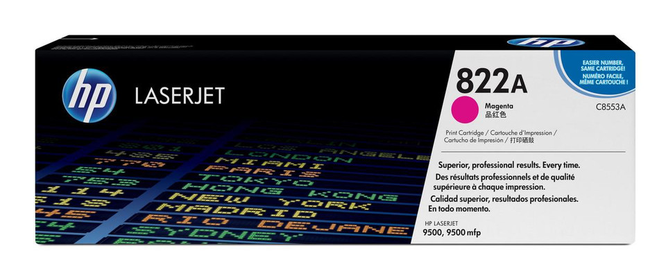 HP C8553A Toner Cartridge Original Magenta - HP Color LaserJet Series Toner Cartridges - HP Color LaserJet 9500N Toner Cartridges