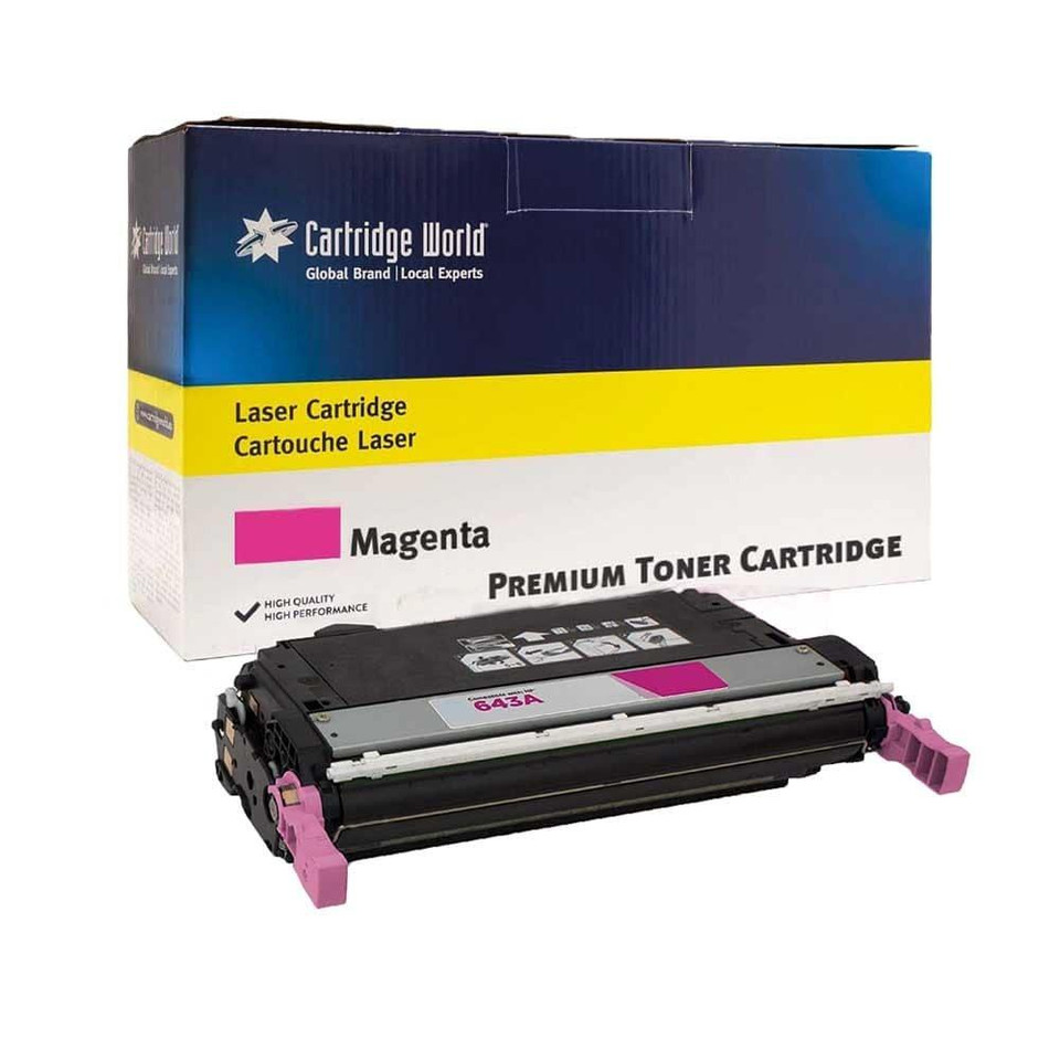 Compatible HP 643A Magenta LaserJet Toner Cartridge (Q5953A) - HP Color LaserJet Series Toner Cartridges - HP Color LaserJet 4700 Toner Cartridges